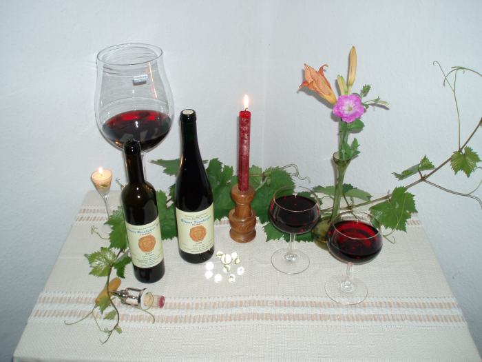Blauer Bernburger Wein Jahrgang 2005